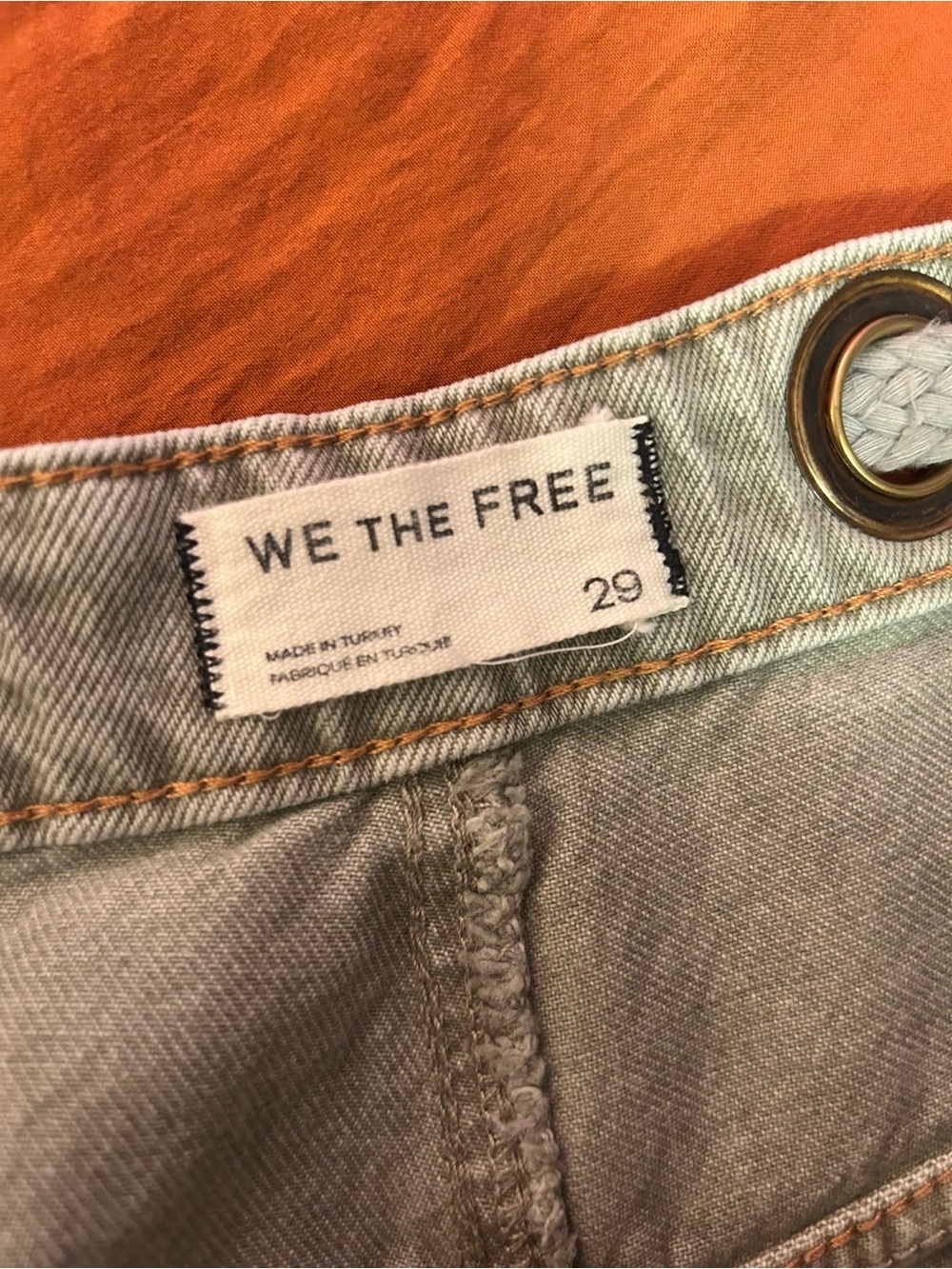 We the free Moxie Barrel Jeans in Army - Picture 13 of 16